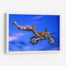 Salto en motocross | Cuadro decorativo de Canvas Lab