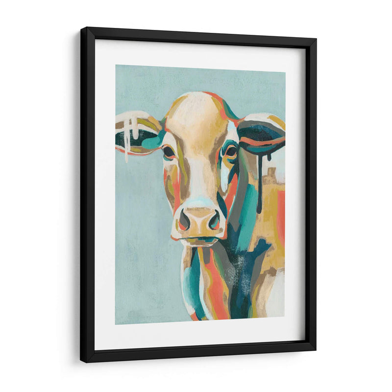 Vacas Coloridas I - Grace Popp | Cuadro decorativo de Canvas Lab