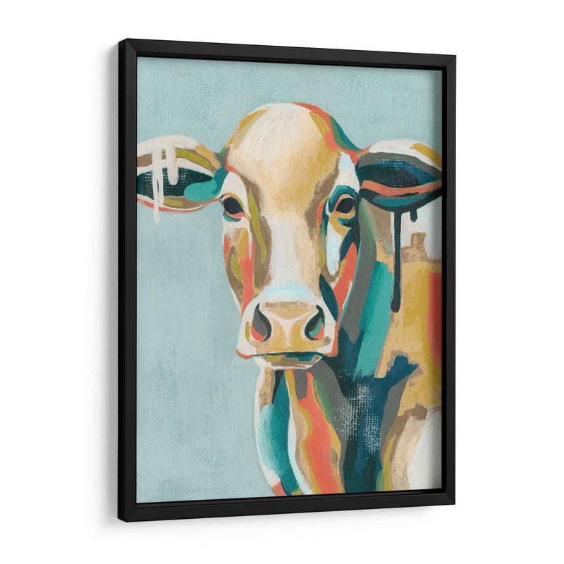 Vacas Coloridas I - Grace Popp | Cuadro decorativo de Canvas Lab