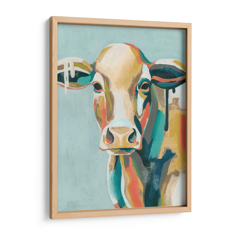 Vacas Coloridas I - Grace Popp | Cuadro decorativo de Canvas Lab