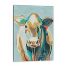 Vacas Coloridas Ii - Grace Popp | Cuadro decorativo de Canvas Lab