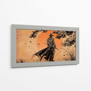 Samurai solitario | Cuadro decorativo de Canvas Lab