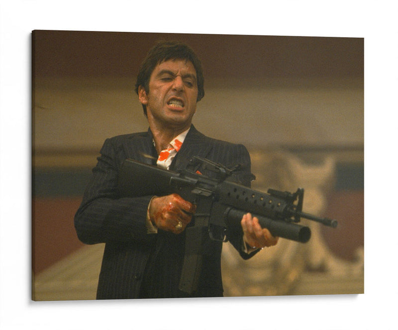 Say hello to my little friend | Cuadro decorativo de Canvas Lab