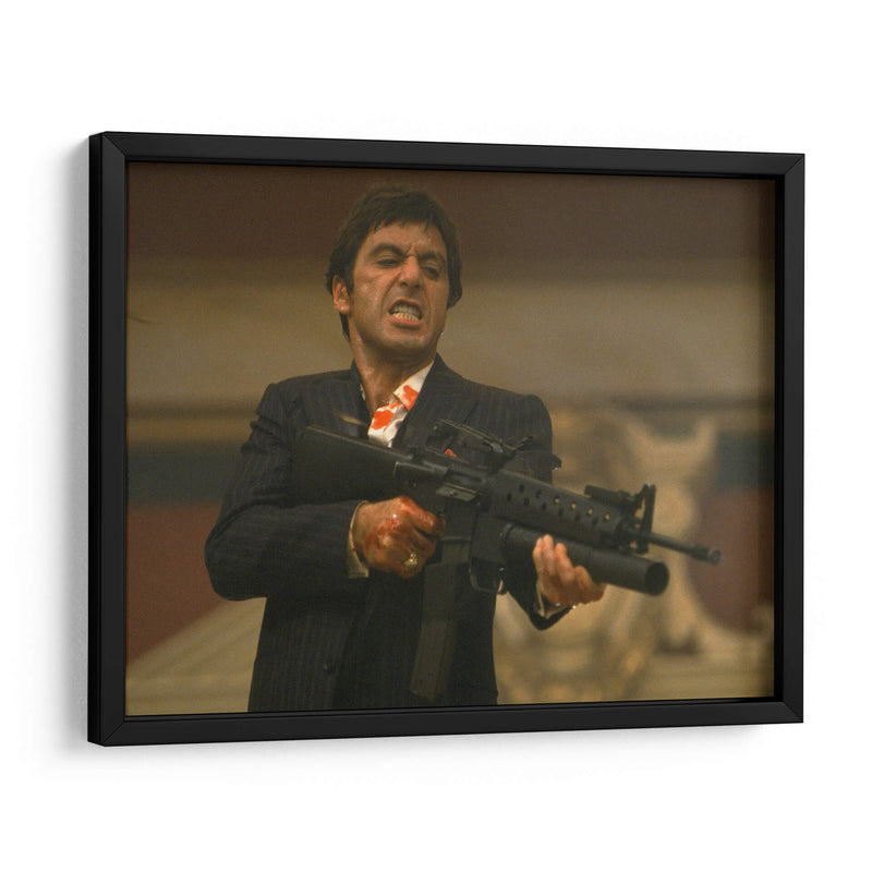 Say hello to my little friend | Cuadro decorativo de Canvas Lab