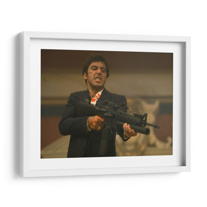 Say hello to my little friend | Cuadro decorativo de Canvas Lab