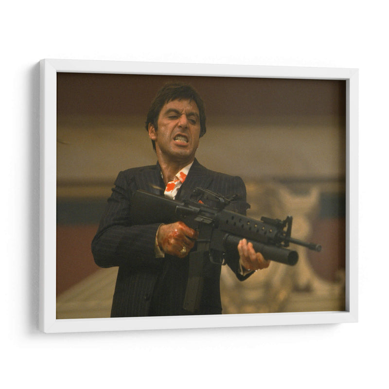 Say hello to my little friend | Cuadro decorativo de Canvas Lab