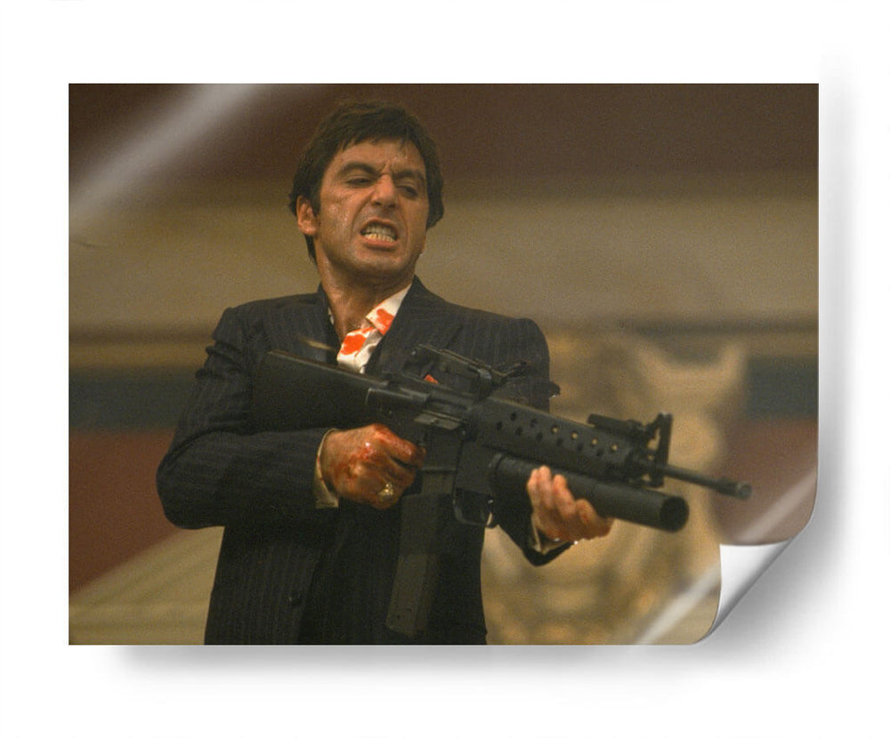 Say hello to my little friend | Cuadro decorativo de Canvas Lab