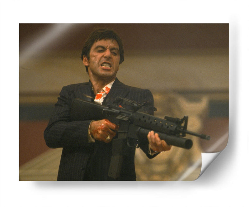 Say hello to my little friend | Cuadro decorativo de Canvas Lab