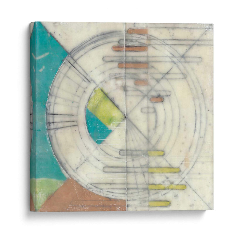 Compass Ii - Jennifer Goldberger | Cuadro decorativo de Canvas Lab