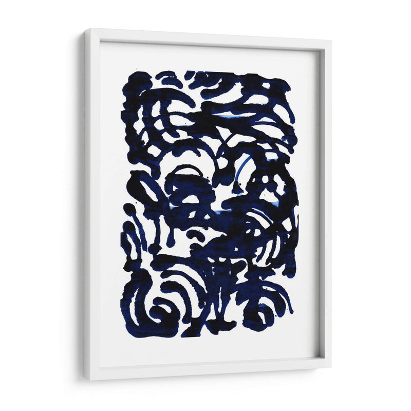 Indigo Swirls Ii - Jodi Fuchs | Cuadro decorativo de Canvas Lab