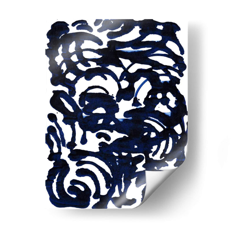 Indigo Swirls Ii - Jodi Fuchs | Cuadro decorativo de Canvas Lab