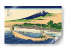 Shore of Tago Bay - Katsushika Hokusai | Cuadro decorativo de Canvas Lab
