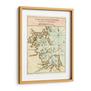 Mapa Petite Del Puerto De Boston. | Cuadro decorativo de Canvas Lab