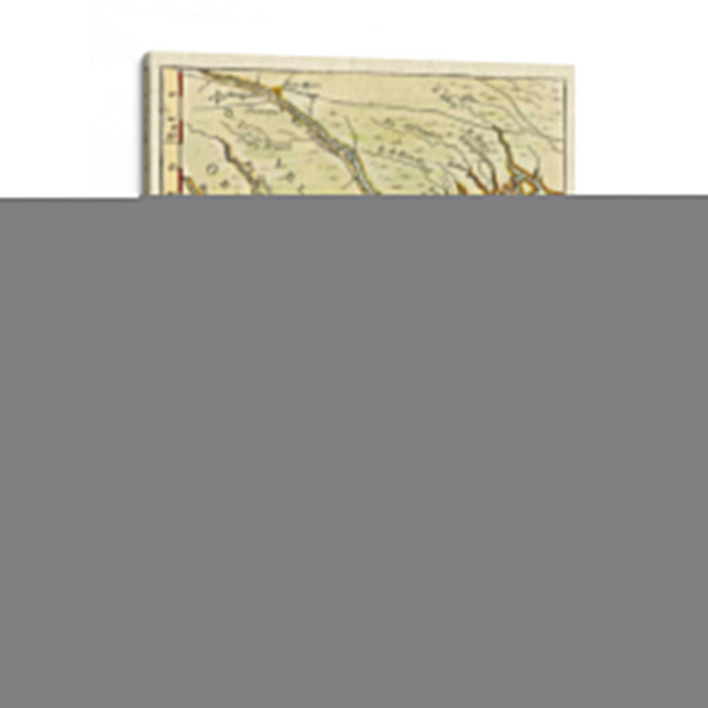 Mapa Petite De Georgia | Cuadro decorativo de Canvas Lab