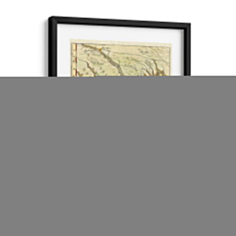 Mapa Petite De Georgia | Cuadro decorativo de Canvas Lab