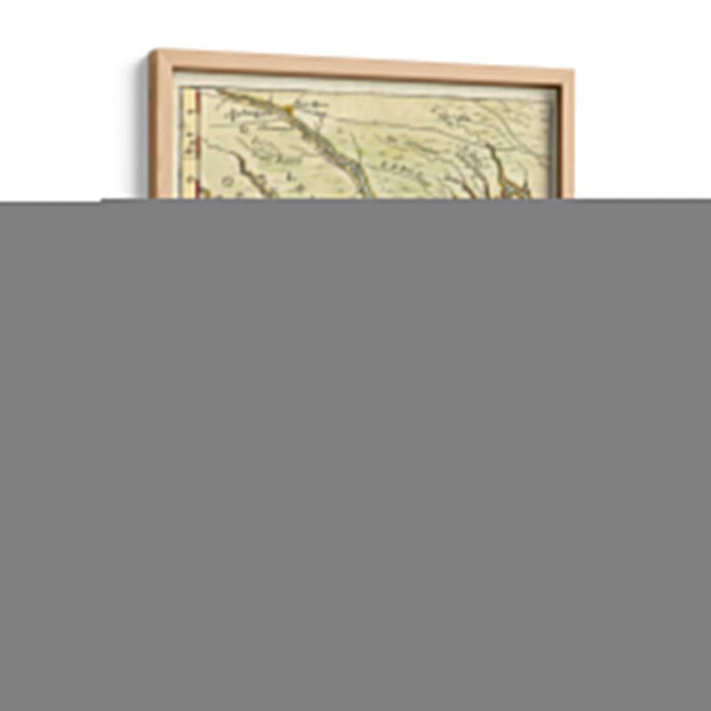 Mapa Petite De Georgia | Cuadro decorativo de Canvas Lab