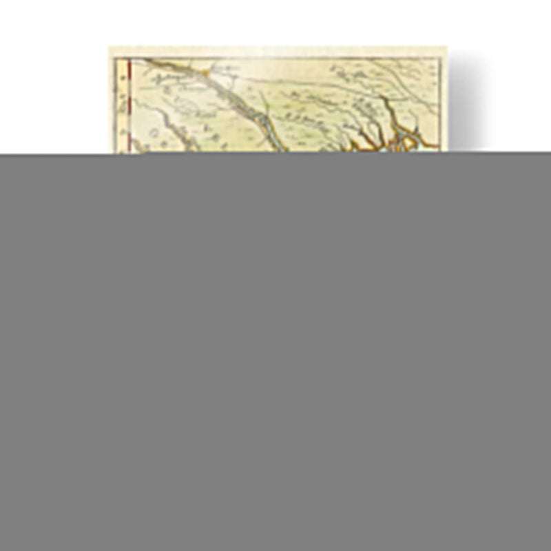 Mapa Petite De Georgia | Cuadro decorativo de Canvas Lab