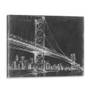 Puente De Suspensión Blueprint Iii - Ethan Harper | Cuadro decorativo de Canvas Lab