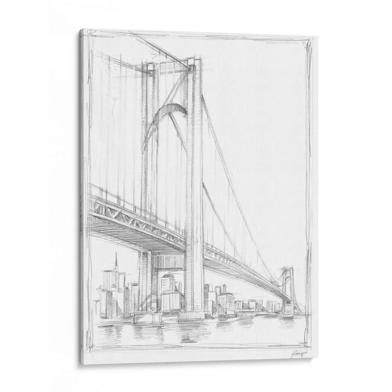 Estudio De Puente Colgante I - Ethan Harper | Cuadro decorativo de Canvas Lab