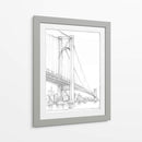 Estudio De Puente Colgante I - Ethan Harper | Cuadro decorativo de Canvas Lab