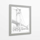 Estudio De Puente Colgante I - Ethan Harper | Cuadro decorativo de Canvas Lab