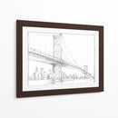 Estudio De Puente Colgante Iii - Ethan Harper | Cuadro decorativo de Canvas Lab