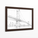 Estudio De Puente Colgante Iii - Ethan Harper | Cuadro decorativo de Canvas Lab