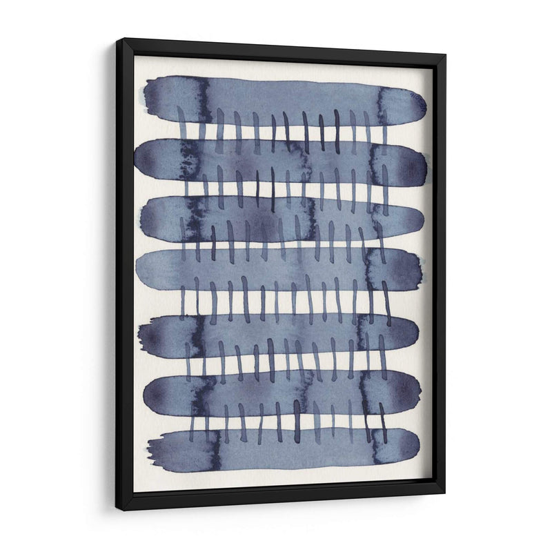 Indigo Stitchy I - Nikki Galapon | Cuadro decorativo de Canvas Lab