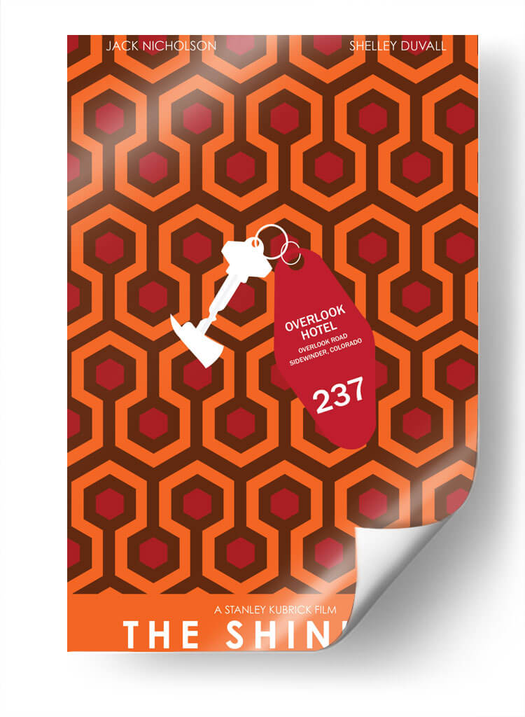 The Shining minimal | Cuadro decorativo de Canvas Lab