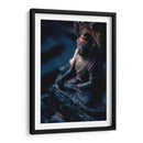 Budismo azulado | Cuadro decorativo de Canvas Lab