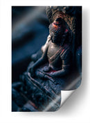 Budismo azulado | Cuadro decorativo de Canvas Lab