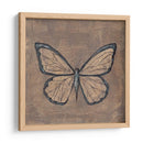 Mariposa Texturizada I - Jade Reynolds | Cuadro decorativo de Canvas Lab