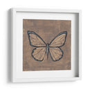 Mariposa Texturizada I - Jade Reynolds | Cuadro decorativo de Canvas Lab