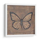 Mariposa Texturizada I - Jade Reynolds | Cuadro decorativo de Canvas Lab