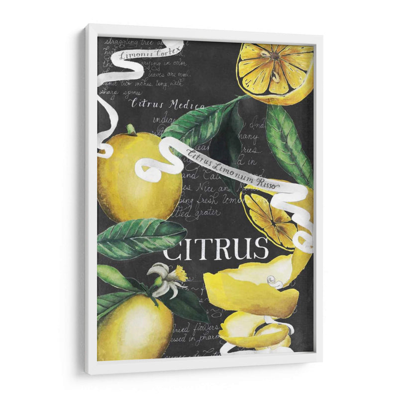 Pizarra Citrus Ii - Grace Popp | Cuadro decorativo de Canvas Lab