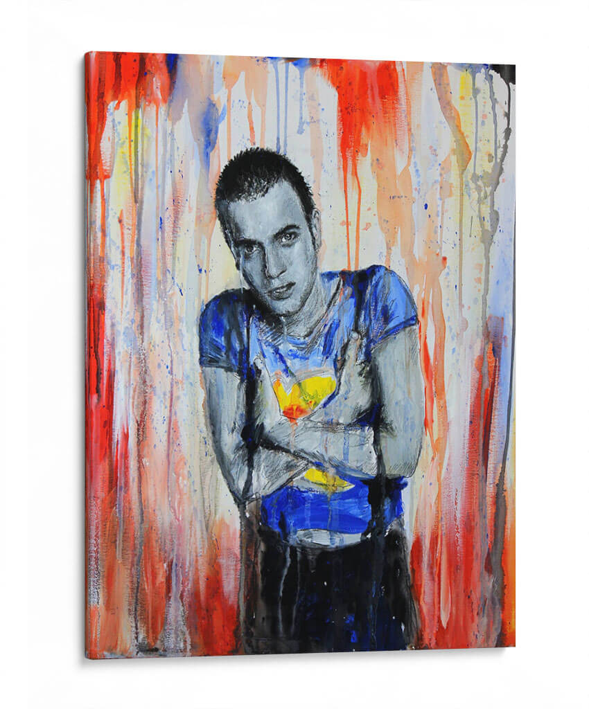 Trainspotting abstract | Cuadro decorativo de Canvas Lab