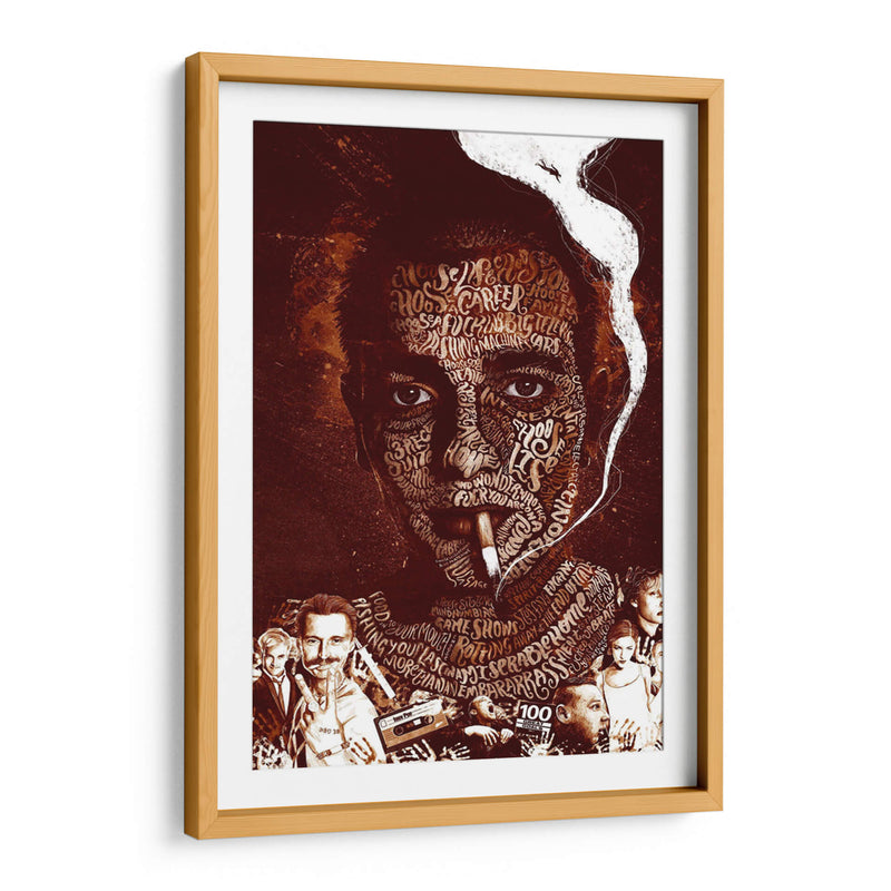 Trainspotting letters | Cuadro decorativo de Canvas Lab