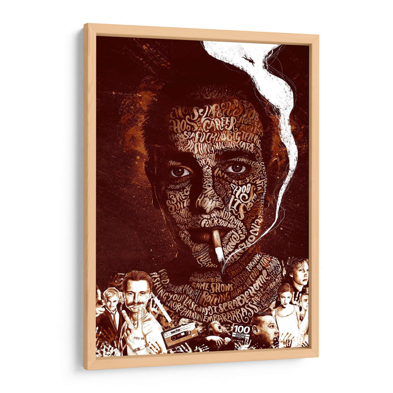 Trainspotting letters | Cuadro decorativo de Canvas Lab