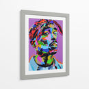 Tupac a color | Cuadro decorativo de Canvas Lab