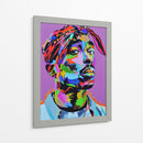 Tupac a color | Cuadro decorativo de Canvas Lab