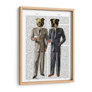 Bulldogs En Trajes - Fab Funky | Cuadro decorativo de Canvas Lab