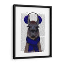 Chilly Llama, Azul - Fab Funky | Cuadro decorativo de Canvas Lab