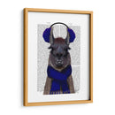 Chilly Llama, Azul - Fab Funky | Cuadro decorativo de Canvas Lab