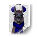 Chilly Llama, Azul - Fab Funky | Cuadro decorativo de Canvas Lab