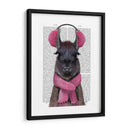 Llama Frío, Rosa - Fab Funky | Cuadro decorativo de Canvas Lab