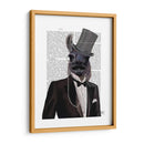 Llama En Esmoquin - Fab Funky | Cuadro decorativo de Canvas Lab