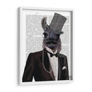 Llama En Esmoquin - Fab Funky | Cuadro decorativo de Canvas Lab