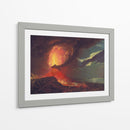 Vesuvius in Eruption - Joseph Wright | Cuadro decorativo de Canvas Lab