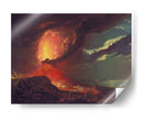 Vesuvius in Eruption - Joseph Wright | Cuadro decorativo de Canvas Lab
