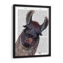 Llama Tonta - Fab Funky | Cuadro decorativo de Canvas Lab